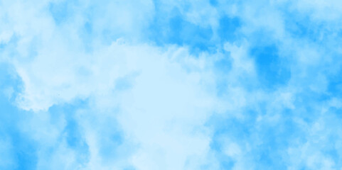 Abstract white and blue color frozen ice surface design background. oft sky blue watercolor sky and clouds, Light blue background with watercolor. gradient light white sky background with clouds.	