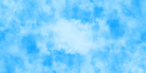 Abstract white and blue color frozen ice surface design background. oft sky blue watercolor sky and clouds, Light blue background with watercolor. gradient light white sky background with clouds.	