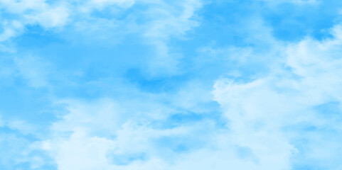 Abstract white and blue color frozen ice surface design background. oft sky blue watercolor sky and clouds, Light blue background with watercolor. gradient light white sky background with clouds.	