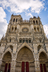Fototapeta premium La Cathédrale Notre-Dame d'Amiens