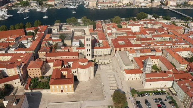 St. Donatus, Roman Forum, Green Square, and Pillar of Shame in Zadar