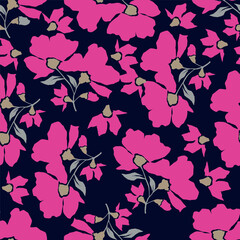 pattern, flower, seamless, vector, floral, leaf, nature, wallpaper, illustration, design, decoration, plant, spring, art, ornament, summer, butterfly, leaves, silhouette, flowers, vintage, texture, 