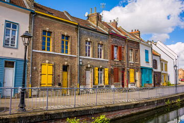Obraz premium Le quartier Saint-Leu à Amiens