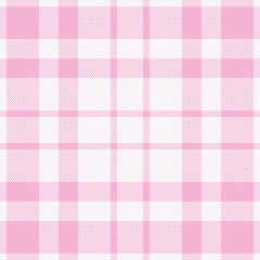 Plaid check pattern. Seamless fabric texture. Tartan textile print.