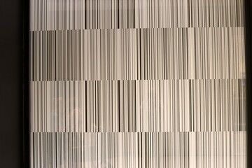 Architectural details in the construction of buildings and structures close-up.