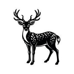 deer silhouette vector