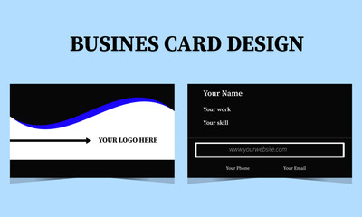 modern business card design corporate design Blake and white gradient business card design black business card design     