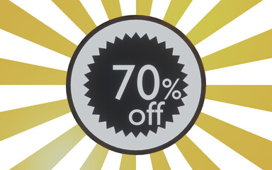 70 percent of promotion
