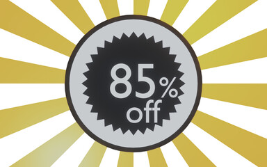 85 percent of promotion