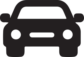 car icon isolated on white background