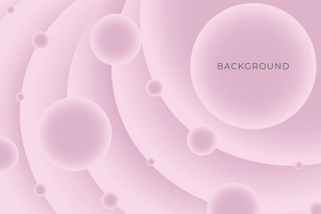 Neomorphism-Inspired Colorful Circles: Sleek, Minimalist Background Design