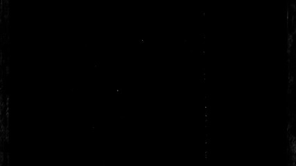 Marks and signs dynamic film effect. Grain and noise texture. Hand written brush elements. Perforated edges. Film burn effect. Retro vintage intro tape rolling 4K animation with sound.