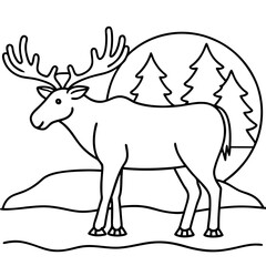 deer vector