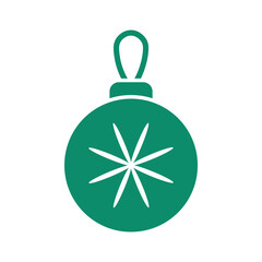 Fototapeta premium Winter Ball Icon