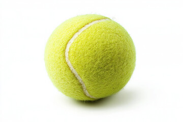 Tennis Ball On A White Background