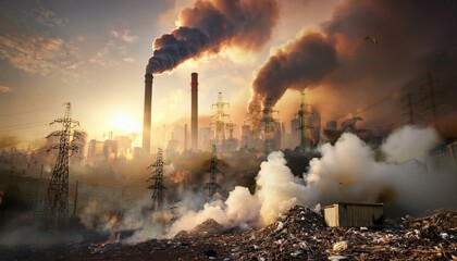 waste disasters; air pollution