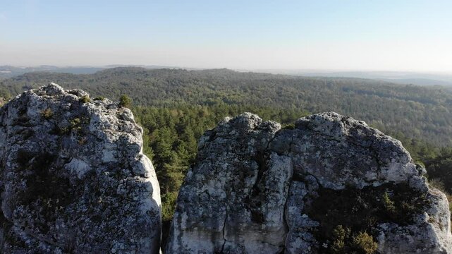 Mount Zbor&oacute;w in Kroczyce, Poland