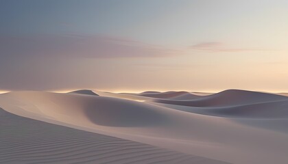 sunset in the desert