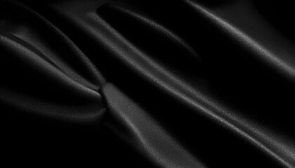 Fototapeta premium black satin background