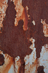 Rusty industrial surface
