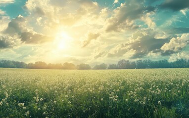 Obraz premium Field beautiful stock photo 