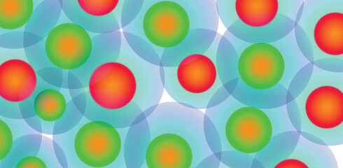Abstract colorful geometric background design with dynamic shapes
