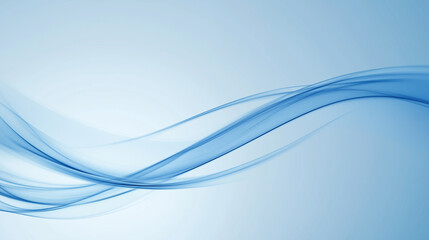 Abstract blue wave background. Technological business wallpaper.

