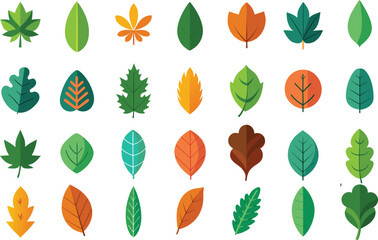 set of leaves