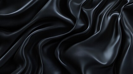 Obraz premium Smooth matte black background with soft reflections, ideal for premium and modern tech products.