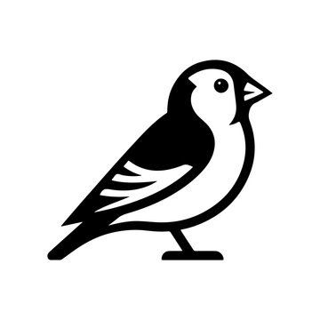 recommend clip art: Common Goldfinch Silhouette Vector Art – Perfect for Print & Digital