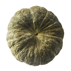 Fresh pumpkin isolated on white background