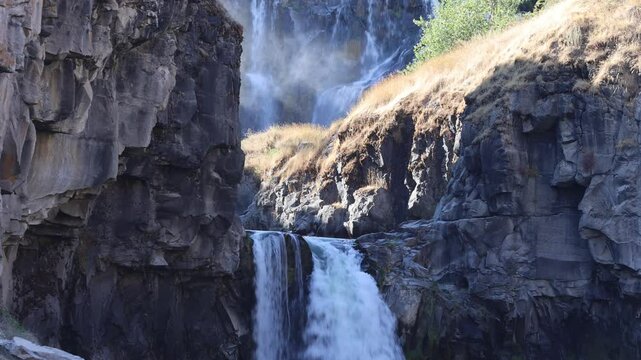 Waterfall on the White River in Eastern Oregon