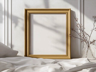 Frame Mockup - Close Up Mockup Frame, Cozy Interior