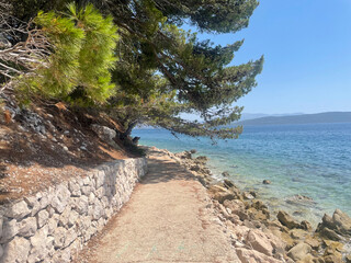 Croatian Beach Path