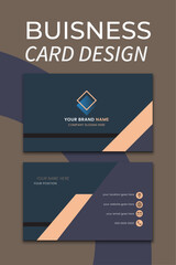 Unique Professional Business Card Design 
