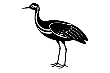illustration of a crane