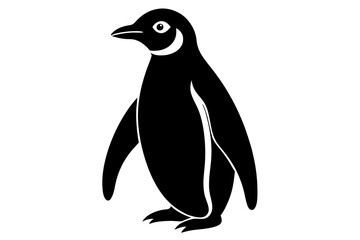 penguin on a white background