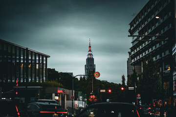 Vibrant street scenes and modern skyline of Tokyo, Japan, blending the city’s contemporary architecture with its lively street culture in bustling shopping districts and towering skyscrapers.