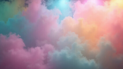 Fototapeta premium Abstract coloured fog, widescreen 16:9, 300 dpi, with free space for text