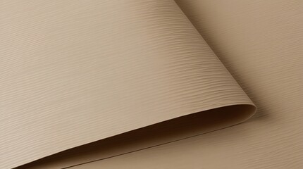 close up view of a brown smooth and slightly glossy material leather, synthetic fabric