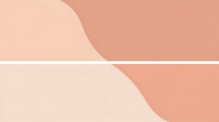 Abstract illustration gradient textured background with peach hues, colorful empty wall backdrop
