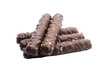 Schokoriegel Schokoladenriegel freigestellt studio