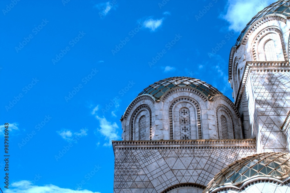 Wall mural orthodox church in north macedonia