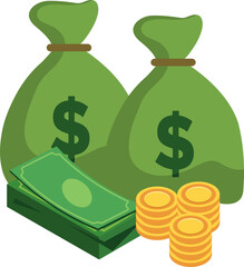 Dollar Money Illustration