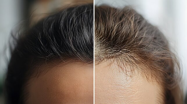 Write a blog post comparing the effectiveness of two popular hair loss treatments, with visual evidence through before-and-after photos