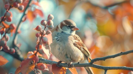 Nature wildlife image of bird. Stock photo image of majestic bird in the wild.