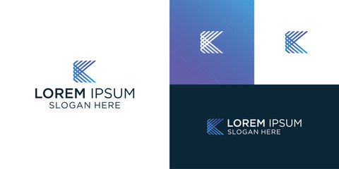 Logo Design with letter K