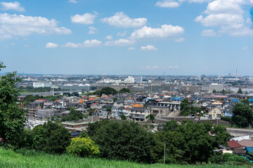 Naklejka premium 住宅街の風景