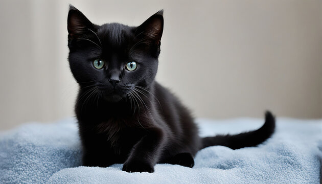 Cr&iacute;a de gato negro