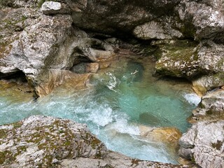 Tolmin Gorges (Triglav National Park, Slovenia) - Tolminer Klammen (Nationalpark Triglav, Slowenien) - Tolminska korita (Triglavski narodni park, Slovenija)